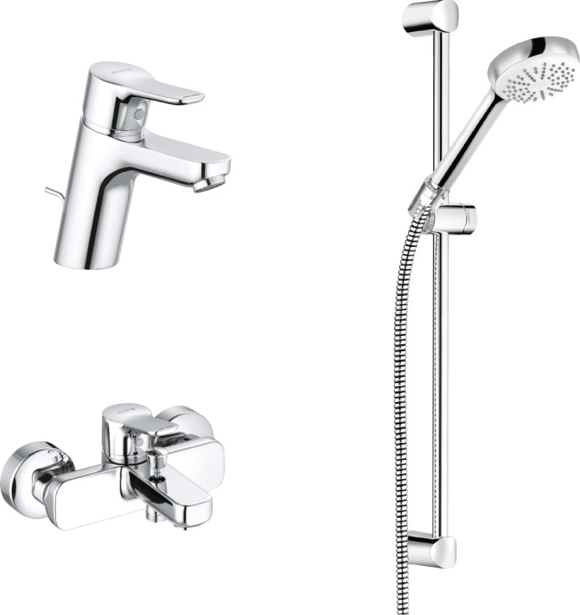 Душевой комплект Kludi Pure&Easy 376850565 - 0