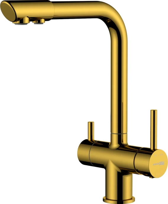 Смеситель для кухни Wasserkraft золото A8377 - 0