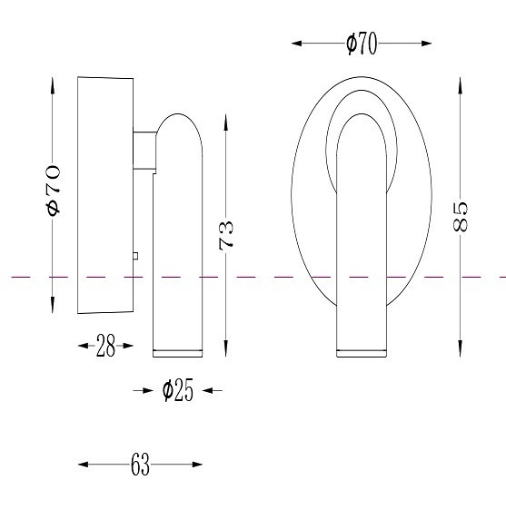 Светодиодный спот Maytoni Mirax C038WL-L3W3K - 1