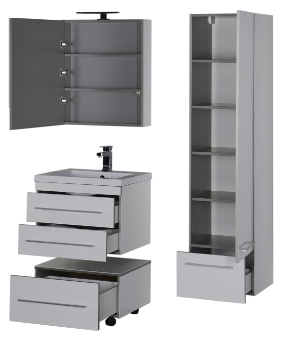 Шкаф-пенал Aquanet Верона R белый 176672 - 15