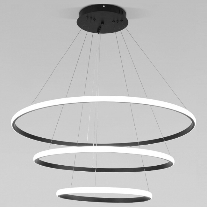 Подвесной светильник Eurosvet Collars 90264/3 черный - 0