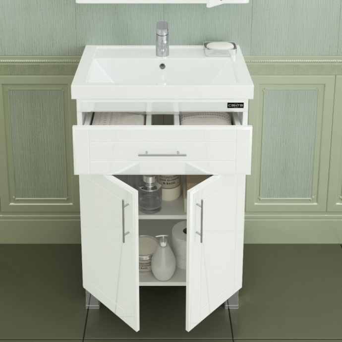 Комплект мебели Санта Дублин 70 белый - 2