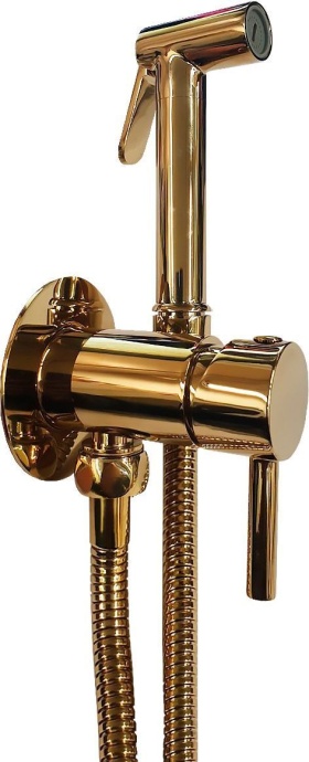 Гигиенический душ Paffoni Tweet Round со смесителем ZDUP110HG - 0