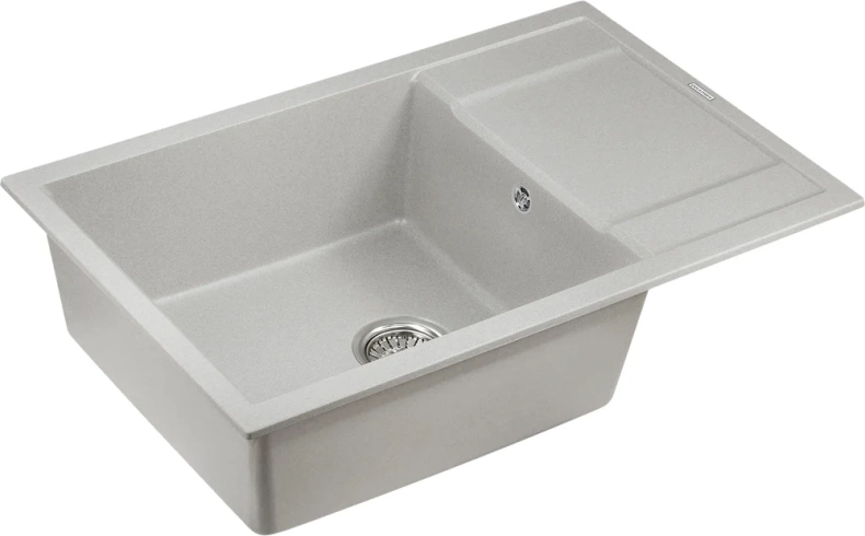 Мойка кухонная Paulmark Verlass 78 серый матовый PM317850-GR - 1