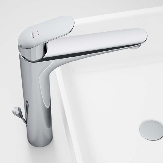 Смеситель AM.PM Like F8092200 для раковины, с донным клапаном + Сертификат AM.PM на 30 дней подписки на медиасервис - 8