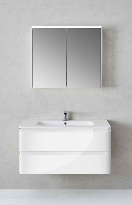 Тумба под раковину Vincea Alba 100 белая VMC-1A100LW - 1