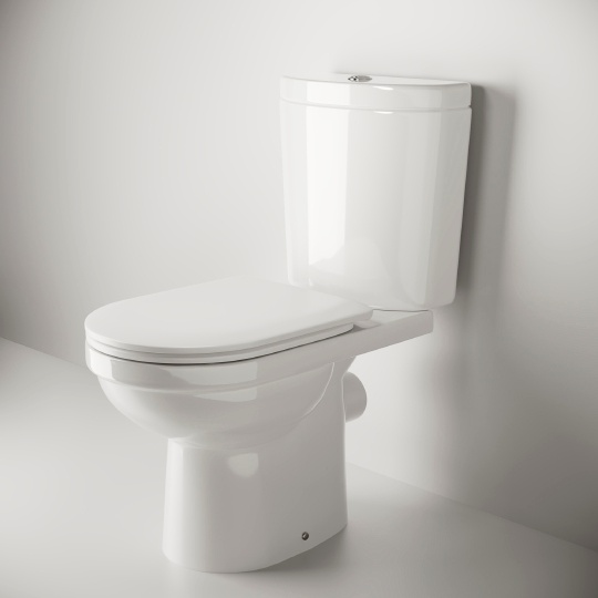 Сиденье для унитаза Ceramica Nova Life с системой микролифт белое MOD863 - 1