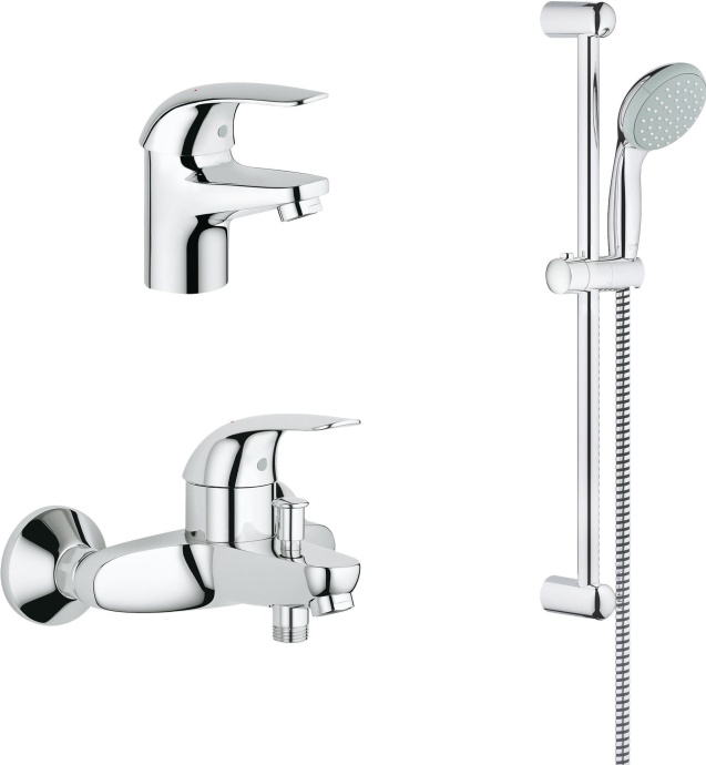 Душевой комплект Grohe Euroeco 124428 - 0