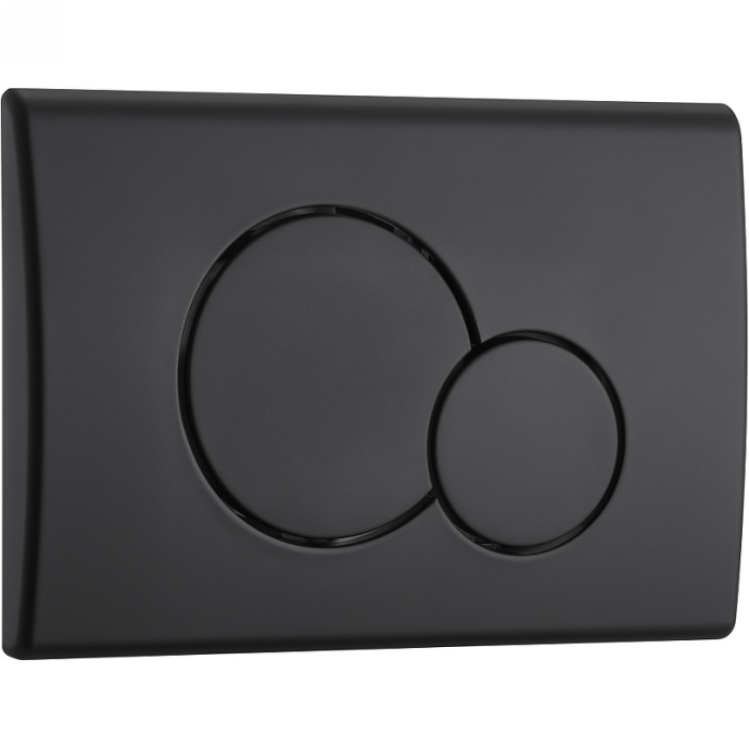 Клавиша смыва WeltWasser WW MARBERG 507 RD MT-BL матовый черный  10000010238 - 0