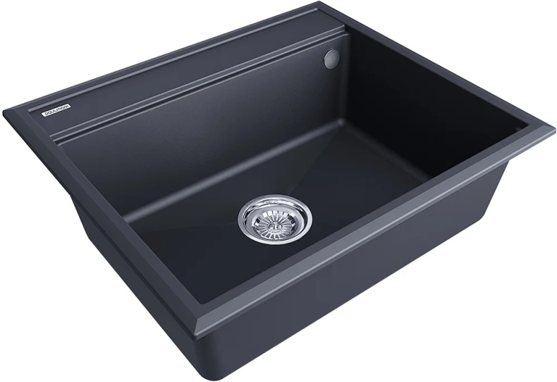 Мойка кухонная Paulmark Stepia 59 темно - серый матовый PM115951-AN - 1
