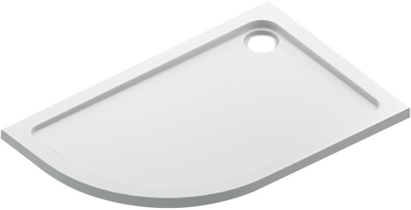 Поддон для душа STWORKI Хельсинки 120x80 R, с сифоном 555203 - 0