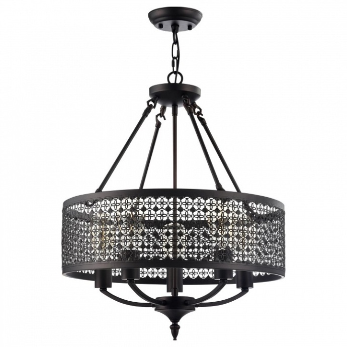 Подвесная люстра Freya Conte FR4166-PL-05C-BL - 1