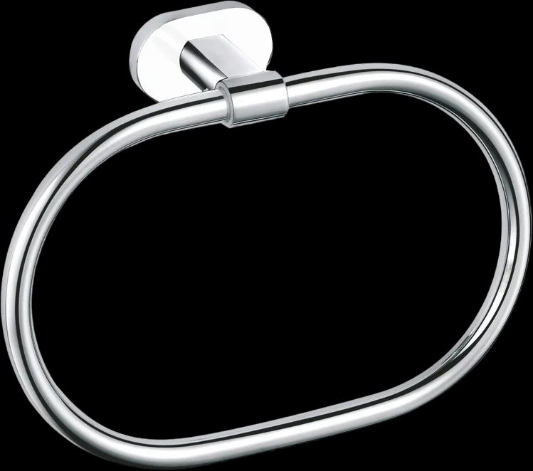 Полотенцедержатель Rav Slezak Yukon хром - белый YUA0104CB - 0