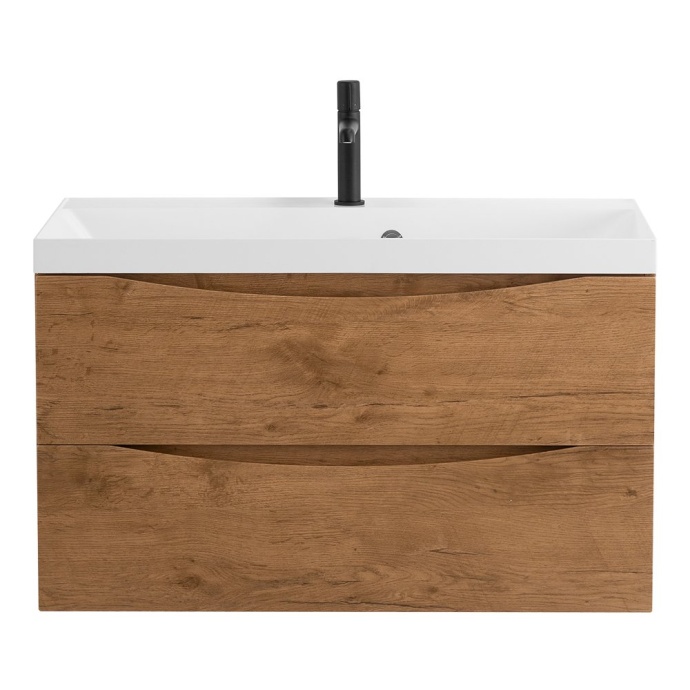 Тумба с раковиной BelBagno Marino 90 светлое дерево - 0