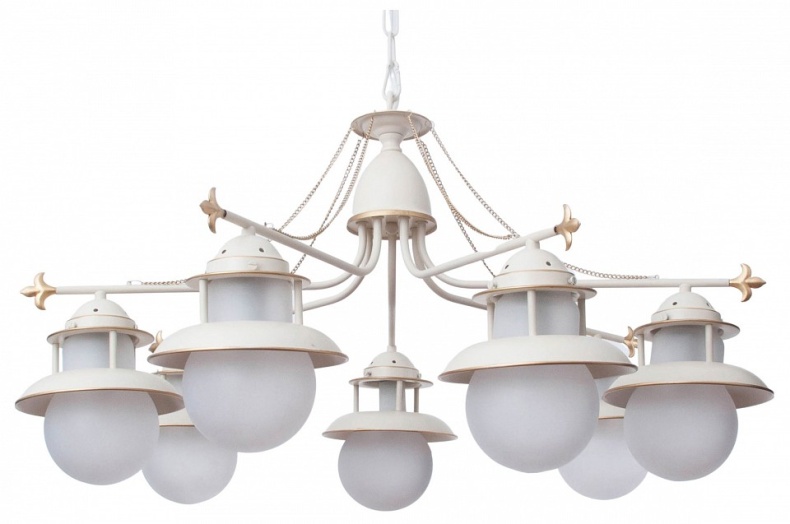 Подвесная люстра Abrasax Ursula L.9201-7CREAM/G - 0