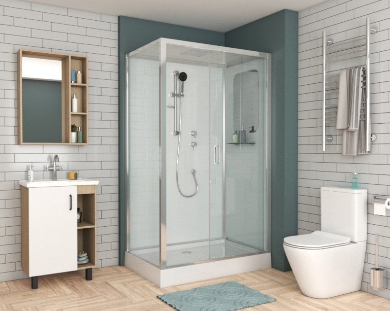 Душевая кабина Niagara Premium NG-6012-01QL 120х80х210 левая 60120114QL - 1