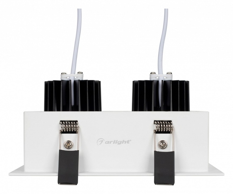 Встраиваемый светодиодный светильник Arlight CL-Kardan-S180x102-2x9W Day 024138 - 1