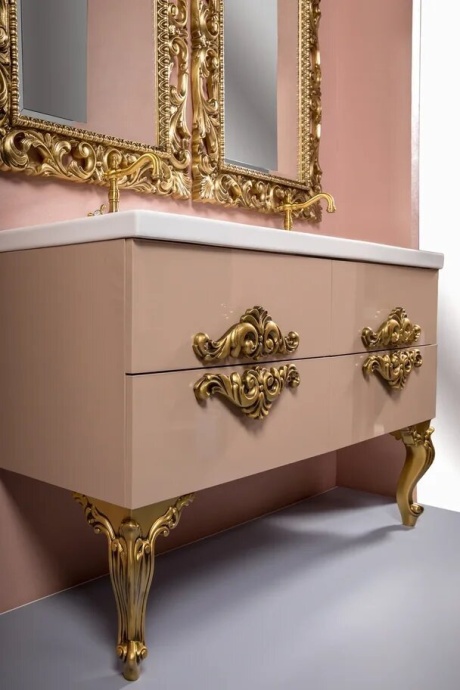 Тумба под раковину Armadi Art NeoArt 80 раковина моноблок бежевый 830-080-CP - 3