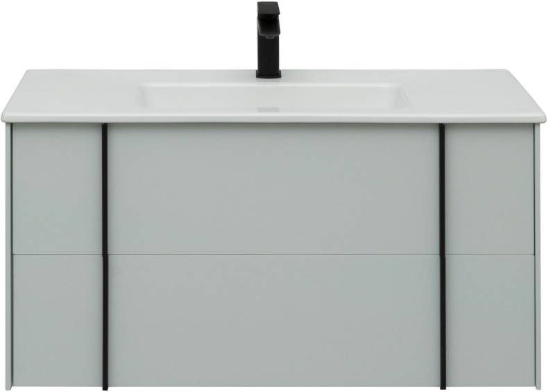 Тумба под раковину Allen Brau Reality 100 светло - зеленый матовый 1.32007.PWM - 4