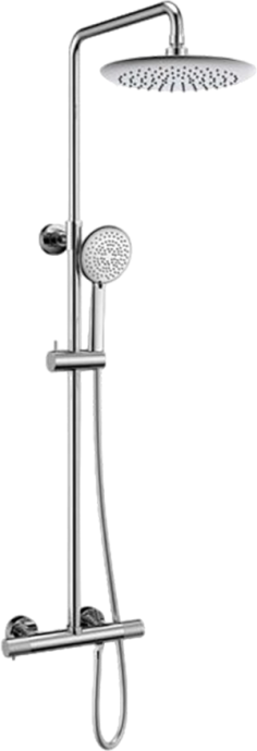 Душевая стойка Vincea Desire VSFS-1D0TCH с термостатом, хром - 0