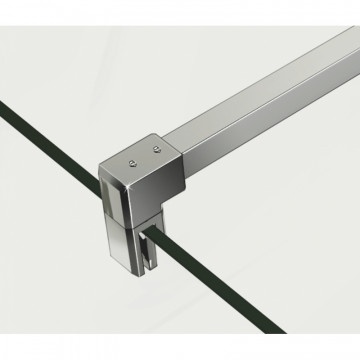 Опорный профиль WeltWasser WW400 Walk-in SBR 70-120 S хром  10000001964 - 0