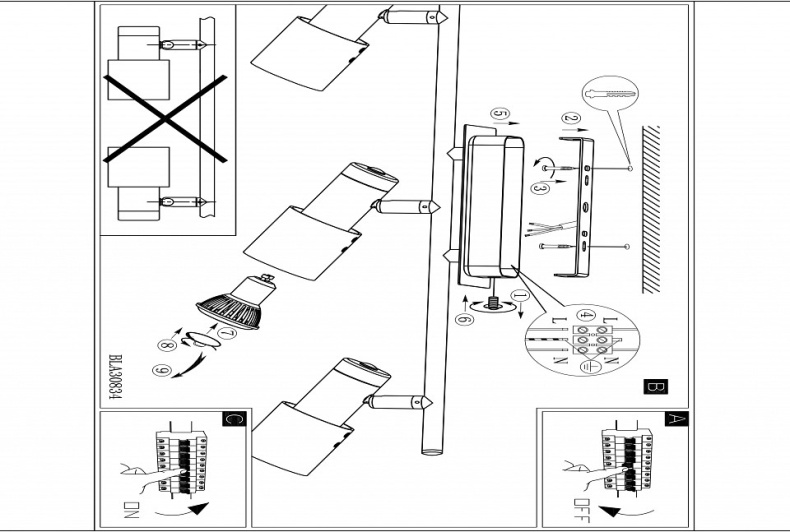 Спот Eglo Davida 1 30834 - 1