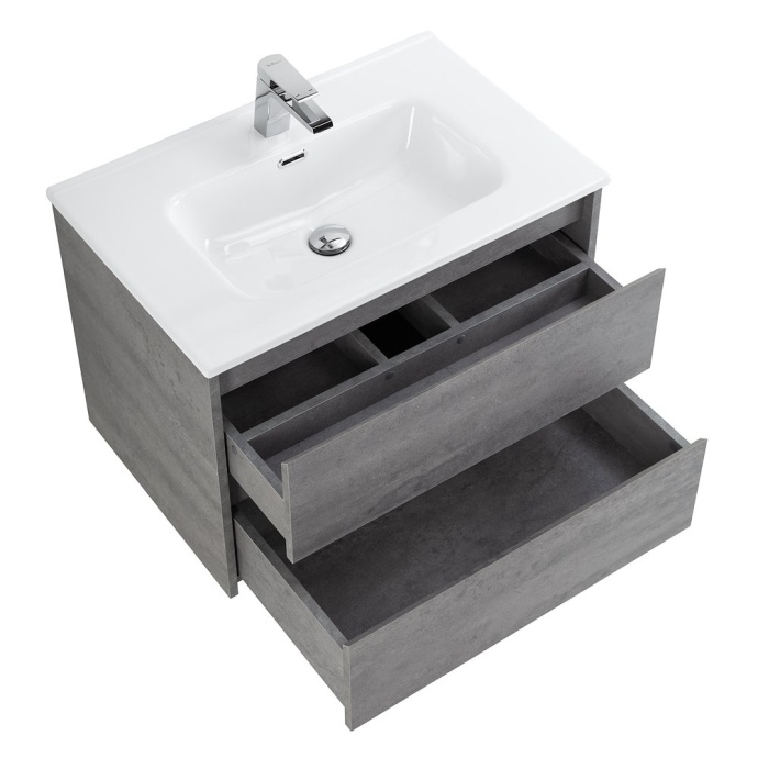 Тумба под раковину BelBagno Kraft 60 серый KRAFT-600-2C-SO-CG - 3