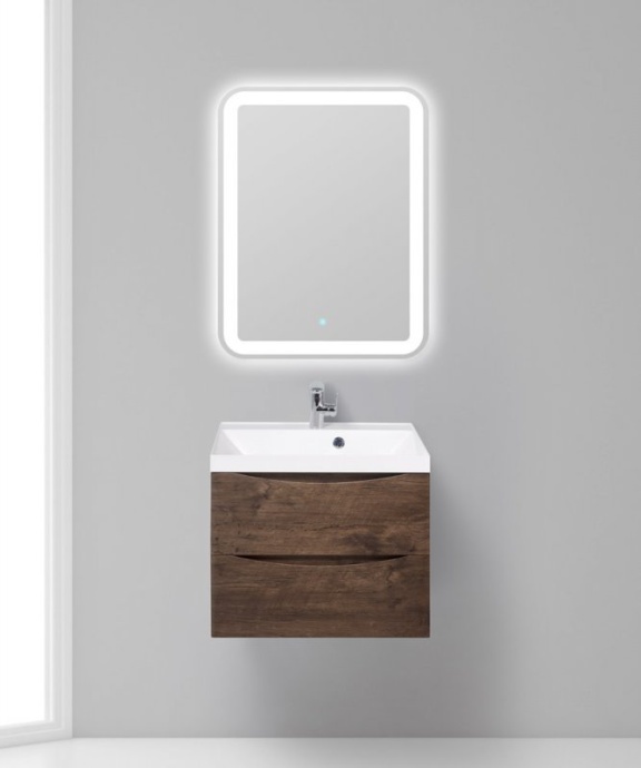 Тумба под раковину Belbagno Marino 60 светлое дерево MARINO-600-2C-SO-RG-P - 17