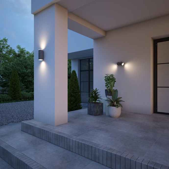 Уличный настенный светодиодный светильник Novotech Street Kaimas 357829 - 6