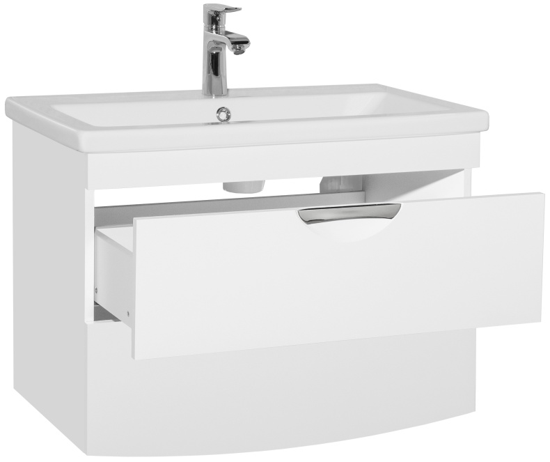 Тумба для комплекта Style Line Жасмин-2 80 Люкс Plus, белая ЛС-000010037 - 3