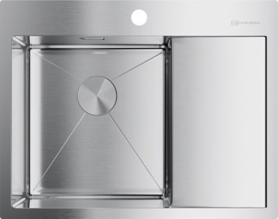 Мойка кухонная Omoikiri Akisame 65-IN-L нержавеющая сталь 4973058 - 0