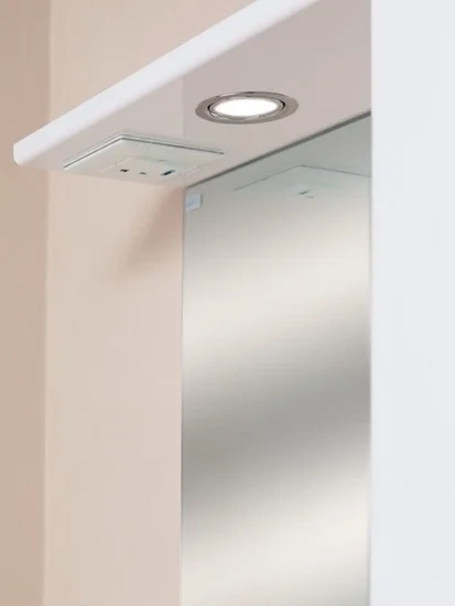 Зеркало-шкаф Onika Ника 60 R с подсветкой, белый  206016 - 1