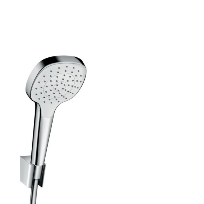 Душевой набор hansgrohe Croma Select E 1jet с держателем и шлангом 160 см 26412400 - 0