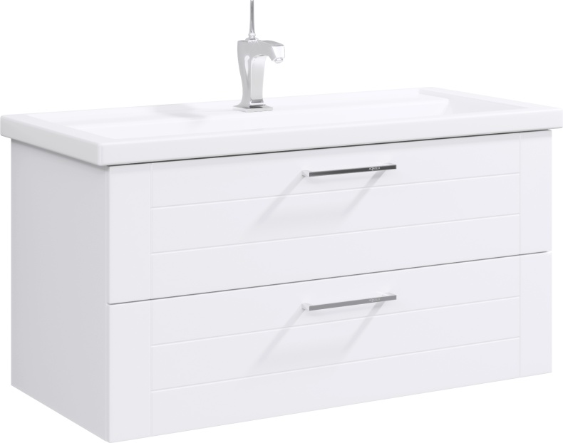 Тумба для комплекта Aqwella Manchester 100 подвесная MAN01102 - 0