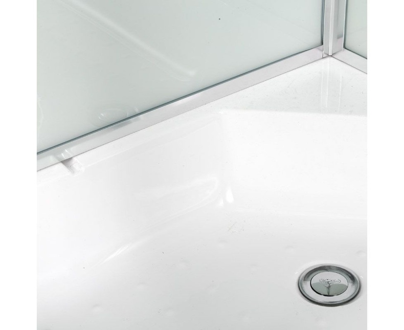 Душевая кабина Deto 100х100 без крыши  D271 - 21