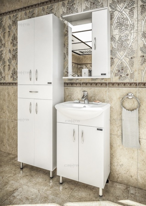 Тумба с раковиной СанТа Сити 50 - 1