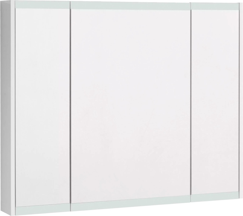 Зеркало-шкаф Aquaton Нортон 100 белый глянец 1A249302NT010 - 0