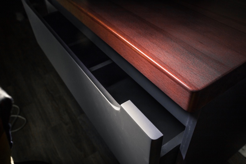 Столешница Jorno Wood 120, темное дерево Wood.06.120/DW - 4