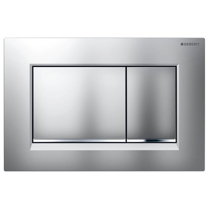 Кнопка смыва Geberit Sigma 30 115.883.JQ.1 хром матовый / хром глянцевый - 0