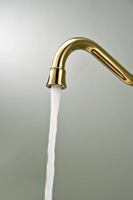Смеситель для кухни Paulmark Retro золото Re213226-G - 11