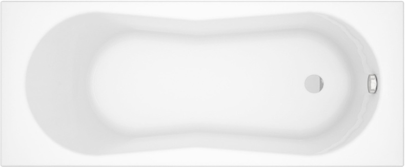 Акриловая ванна Cersanit Nike 170 ультра белый 63347 - 0