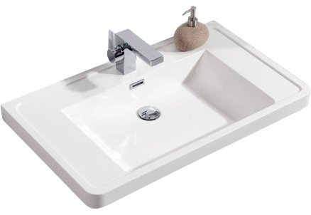 Мебель для ванной BelBagno Energia-N 80 bianco lucido напольная - 4