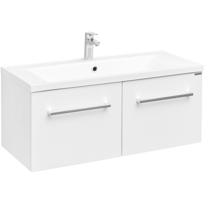 Тумба под раковину Aquaton Мадрид 100 белый 1A128001MA010 - 1