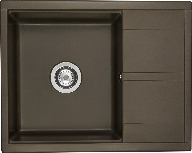 Мойка кухонная AQUATON Делия 65 кофе 1A718632DE280 - 0