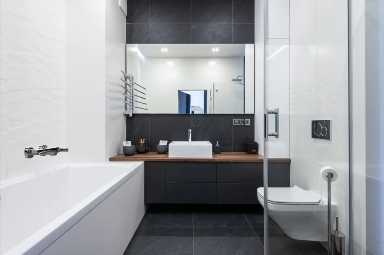 Смеситель для ванны с душем GPD Pedra хром MBB160 - 2