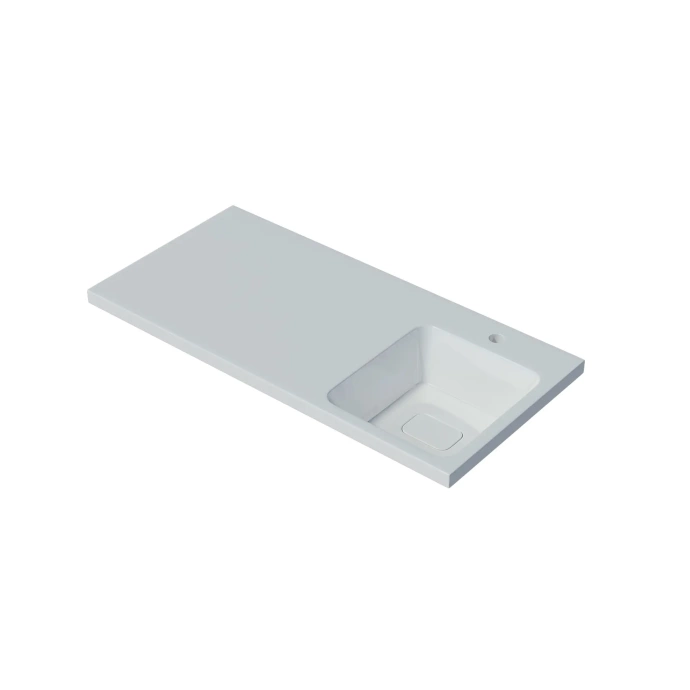 Раковина Stella Polar Kamilla 100 R на стиральную машину белый 4627173210560 - 1