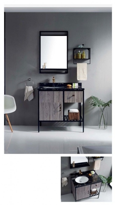 Раковина встраиваемая CeramaLux N 56 см белый  561 - 8