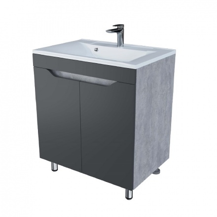 Раковина накладная Stella Polar Milen 80 белый 4627173210119 - 1