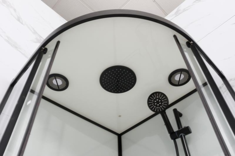 Душевая кабина Frank F420 Black низкий поддон 420240 - 2