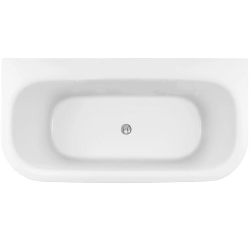Акриловая ванна Aquatek Алтея 170х78 белый с ножками и сливом-переливом  AQ-123778 - 2